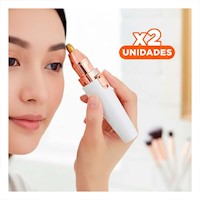 Pack2 Maquina Portatil de Cejas Blanco Recargable Ligera Y+Regalo Sticker
